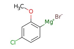eMolecules​&nbsp;1213256-49-5 | 4-Chloro-2-methoxyphenylmagnesium bromide, 0.5 M in THF | Synthonix - Stock | MFCD11553187 | 245.780 | C7H6BrClMgO | 0.000 | [Br-].COc1cc(Cl)ccc1[Mg+] | 100ml | 437237054