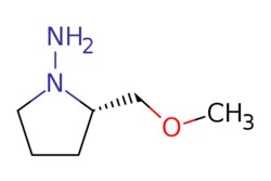 eMolecules​&nbsp;59983-39-0 | (S)-(-)-1-Amino-2-(methoxymethyl)pyrrolidine | Combi-Blocks | MFCD00064485 | 130.191 | C6H14N2O | 97.000 | COC[C@@H]1CCCN1N | 5g | 401043802
