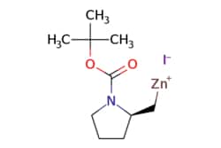 eMolecules​&nbsp;2135683-38-2 | [(2R)-1-tert-butoxycarbonylpyrrolidin-2-yl]methylzinc iodide, 0.5M in THF | Synthonix - Stock | MFCD31536793 | 376.540 | C10H18INO2Zn | 0.000 | [I-].CC(C)(C)OC(=O)N1CCC[C@@H]1C[Zn+] | 50ml | 353483962