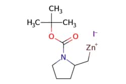 eMolecules​&nbsp;2135683-39-3 | (1-tert-butoxycarbonylpyrrolidin-2-yl)methylzinc iodide, 0.5M in THF | Synthonix - Stock | MFCD31536792 | 376.540 | C10H18INO2Zn | 0.000 | [I-].CC(C)(C)OC(=O)N1CCCC1C[Zn+] | 50ml | 353003203