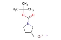 eMolecules​&nbsp;2135683-40-6 | [(3R)-1-tert-butoxycarbonylpyrrolidin-3-yl]methylzinc iodide, 0.5M in THF | Synthonix - Stock | MFCD31536791 | 376.540 | C10H18INO2Zn | 0.000 | [I-].CC(C)(C)OC(=O)N1CC[C@@H](C[Zn+])C1 | 50ml | 353003201