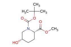 eMolecules​&nbsp;Combi-Blocks  (2S5S)-1-tert-Butyl 2-methyl 5-hydroxypiperidine-12-dicarboxylate  1g  350792610  QV-6511  97.000  915976-32-8  MFCD15071876  259.302  C12H21NO5
