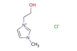 eMolecules​&nbsp;Accela ChemBio (ASD)  3-(2-Hydroxyethyl)-1-methylimidazolium Chloride  100g  349008128  SY036116  98.000  61755-34-8  MFCD11865031  162.620  C6H11ClN2O