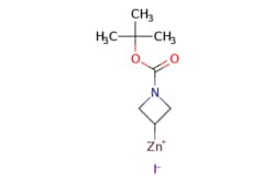 eMolecules​&nbsp;Synthonix - Stock  1-t-Butoxycarbonylazetedin-3-ylzinc iodide 0.50 M in THF  100ml  347518887  B8349    206446-38-0  [null]  348.490  C8H14INO2Zn