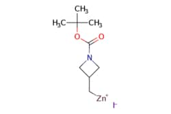 eMolecules​&nbsp;1236862-60-4 | 1-t-Butoxycarbonylazetidin-3-ylmethylzinc iodide 0.5M in THF | Synthonix - Stock | MFCD30724379 | 362.520 | C9H16INO2Zn | 0.000 | [I-].CC(C)(C)OC(=O)N1CC(C[Zn+])C1 | 50ml | 347518884