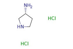 eMolecules​&nbsp;Combi-Blocks  (R)-Pyrrolidin-3-amine dihydrochloride  5g  342863194  AM-1747  98.000  116183-81-4  MFCD00070604  159.050  C4H12Cl2N2