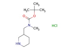 eMolecules​&nbsp;ChemBridge - BB  tert-butyl methyl(3-piperidinylmethyl)carbamate hydrochloride  5g  337747977  4031017  95.000  1255717-45-3  MFCD13857380  264.790  C12H25ClN2O2