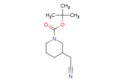 eMolecules​&nbsp;948015-72-3 | tert-Butyl 3-(cyanomethyl)piperidine-1-carboxylate | Combi-Blocks | MFCD08461079 | 224.304 | C12H20N2O2 | 97.000 | CC(C)(C)OC(=O)N1CCCC(CC#N)C1 | 5g | 303342345