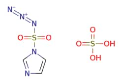 eMolecules​&nbsp;1357503-23-1 | 1H-IMIDAZOLE-1-SULFONYL AZIDE SULFATE | AstaTech | MFCD28405263 | 271.220 | C3H5N5O6S2 | 95.000 | OS(O)(=O)=O.[N-]=[N+]=NS(=O)(=O)n1ccnc1 | 5g | 302797514