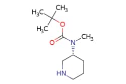 eMolecules​&nbsp;309962-67-2 | (R)-3-N-Boc-3-(methylamino)piperidine | Combi-Blocks | MFCD09878596 | 214.309 | C11H22N2O2 | 97.000 | CN([C@@H]1CCCNC1)C(=O)OC(C)(C)C | 10g | 290689585