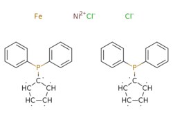 eMolecules​&nbsp;67292-34-6 | [1,1'-Bis(diphenylphosphino)ferrocene]dichloronickel(ii) | Combi-Blocks694.060 | C34H38Cl2FeNiP2 | 97.000 | [Cl-].[Cl-].[Fe].[Ni++].C1CCC(C1)P(c1ccccc1)c1ccccc1.C1CCC(C1)P(c1ccccc1)c1ccccc1 | 5g | 232306684
