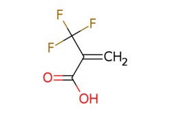eMolecules​&nbsp;381-98-6 | 2-(Trifluoromethyl)acrylic acid | Combi-Blocks | MFCD00042424 | 140.061 | C4H3F3O2 | 97.000 | OC(=O)C(=C)C(F)(F)F | 1g | 205389902