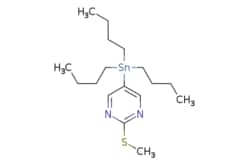 eMolecules​&nbsp;120717-37-5 | 2-Methylthio-5-(tributylstannyl)pyrimidine | Synthonix | MFCD07787371 | 415.230 | C17H32N2SSn | 97.000 | CCCC[Sn](CCCC)(CCCC)c1cnc(SC)nc1 | 500mg | 112863310