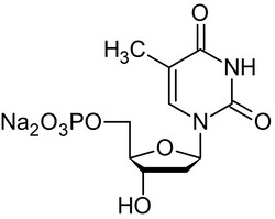Abcam 2'-Deo x ythymidine 5'-monophosphate disodium salt, Deo x yribonucleotide., 250MG