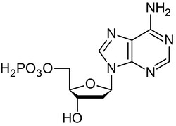 Abcam&nbsp;2'-Deo x yadenosine 5'-monophosphate (dAMP) free acid, nucleotide derivative, 250MG