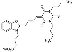 Abcam Merocyanin 540 (Merocyanine 540), Fluorescent membrane indicator, 100MG