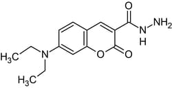 Abcam&nbsp;7-(Diethylamino)coumarin-3-carbohydrazide, derivatizing agent for carbo x ylic acid detection, 50MG