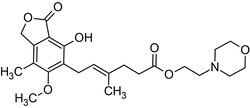 Abcam&nbsp;Mycophenolate mofetil, MPDH inhibitor, 250MG