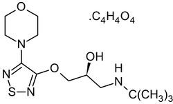 Abcam&nbsp;(S)-Timolol maleate, non-selective beta adrenoceptor antagonist, 100MG