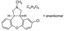 Abcam&nbsp;Asenapine maleate, 5-HT receptor antagonist and D2 antagonist, 50MG