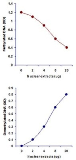 Abcam DNA demethylase (total) Activity Quantification Assay Kit.