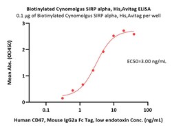 ACROBiosystems Biotinylated Cynomolgus SIRP alpha / CD172a Protein, His,Avitag