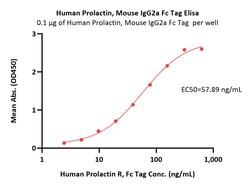 ACROBiosystems Human Prolactin / PRL Protein, Mouse IgG2a Fc Tag, low endotoxin,