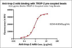 ACROBiosystems&nbsp;Human TROP-2-coupled Magnetic Beads