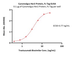 ACROBiosystems Cynomolgus Her2 / ErbB2 Protein, Fc Tag, Quantity: Each
