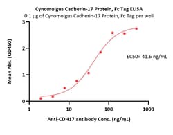 ACROBiosystems Cynomolgus Cadherin-17 / CDH17 Protein, Fc Tag (MALS verified),
