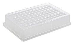 Chemglass Life Sciences&nbsp;Chemglass Microplate, 96-Well, 1.0 mL, Deep, Round Well Top