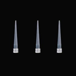 Chemglass Life Sciences&nbsp;Chemglass 250 μL Automation Clear Pipette Tips for Agilent Systems, Sterile, 96/rack