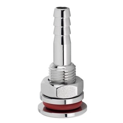 Chemglass Life Sciences&nbsp;Chemglass Adapter, Air Inlet/Outlet, M27 - Stainless steel bioreactor air adapter (fits M27 headplate ports)