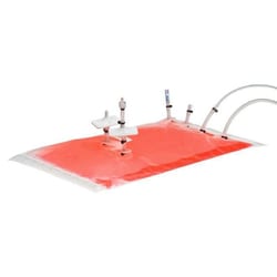Chemglass Life Sciences&nbsp;Chemglass Bag, Cell Culture, Motion, 20 L, Ultra Clear, 6-Port (Pack of 10)