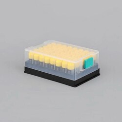 Chemglass Life Sciences&nbsp;Cryogenic Vials, 4.0 mL, 3D Barcode, External Thread, Caps On, Racked, Sterile