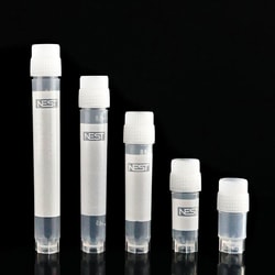 Chemglass Life Sciences&nbsp;Cryogenic Vial, 5.0 mL, Self-Standing, External Thread, Sterile, Racked Nest