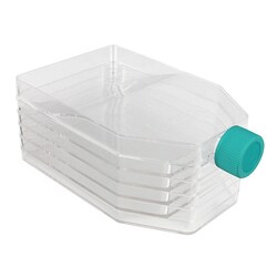 Chemglass Life Sciences&nbsp;5-Layer Tissue Culture Flask, Plug Seal Cap, Sterile, Treated - 870 cm² per surface, 1/pk (8/cs)
