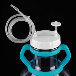 Chemglass Life Sciences Bi-Directional Liquid Transfer Cap, for  3L WM & 5L High Efficiency Erlenmeyer Flasks