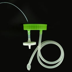 Chemglass Life Sciences Inverted Liquid Transfer Cap with Thick Transfer Tube, for  3L High Efficiency Erlenmeyer Flasks