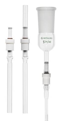 Chemglass Life Sciences&nbsp;Replacement Plug for European-Style NMR Tube Valve, Natural Color Knob