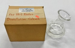 Chemglass Life Sciences&nbsp;160° Adapter, 65/40 Socket Joint to 80 mm Flange - for CG-1968-D distillation kits