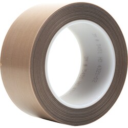 MSC PTFE GLASS CLOTH TAPE, Quantity: Each of 1