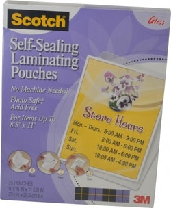 MSC&nbsp;SCOTCH GLOSS LAMNTE POUCH