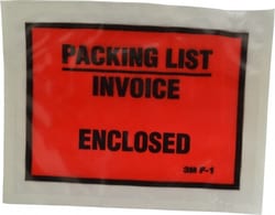MSC&nbsp;3M PACKING LIST ENVELOPES
