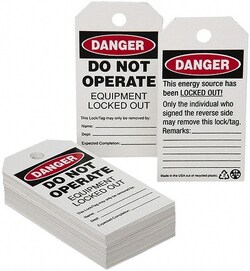 MSC&nbsp;LOCKOUT TAGOUT TAGS