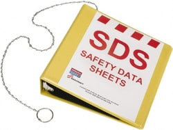 MSC&nbsp;SDS BINDER W/CHAIN