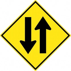 MSC&nbsp;2WAY TRAFFIC SIGN&GRAPHIC