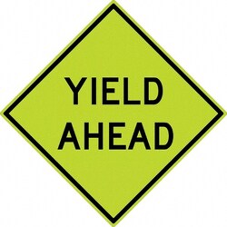 MSC&nbsp;YIELD AHEAD SIGN