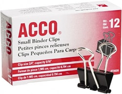MSC&nbsp;STEEL WIRE BINDER CLIPS