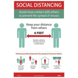 MSC&nbsp;SOC DIST AVD CLS POSTER